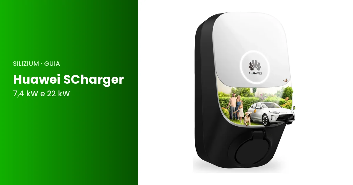 Carregador Huawei SCharger para carro elétrico