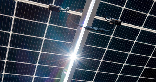 Solar battery storage