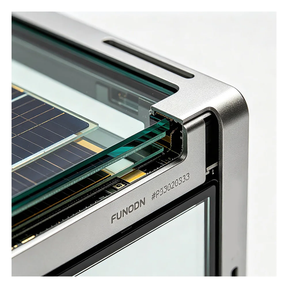 Painel Solar FUNODN Solar 590W TOPCon YH590W-36MHD - foto 2